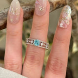 Ocean Eye Lace Band Ring