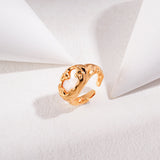 Golden Pearl Ring