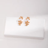 Gold Pearl Earrings 