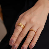 Palace Gold Vintage Ring - Viviana