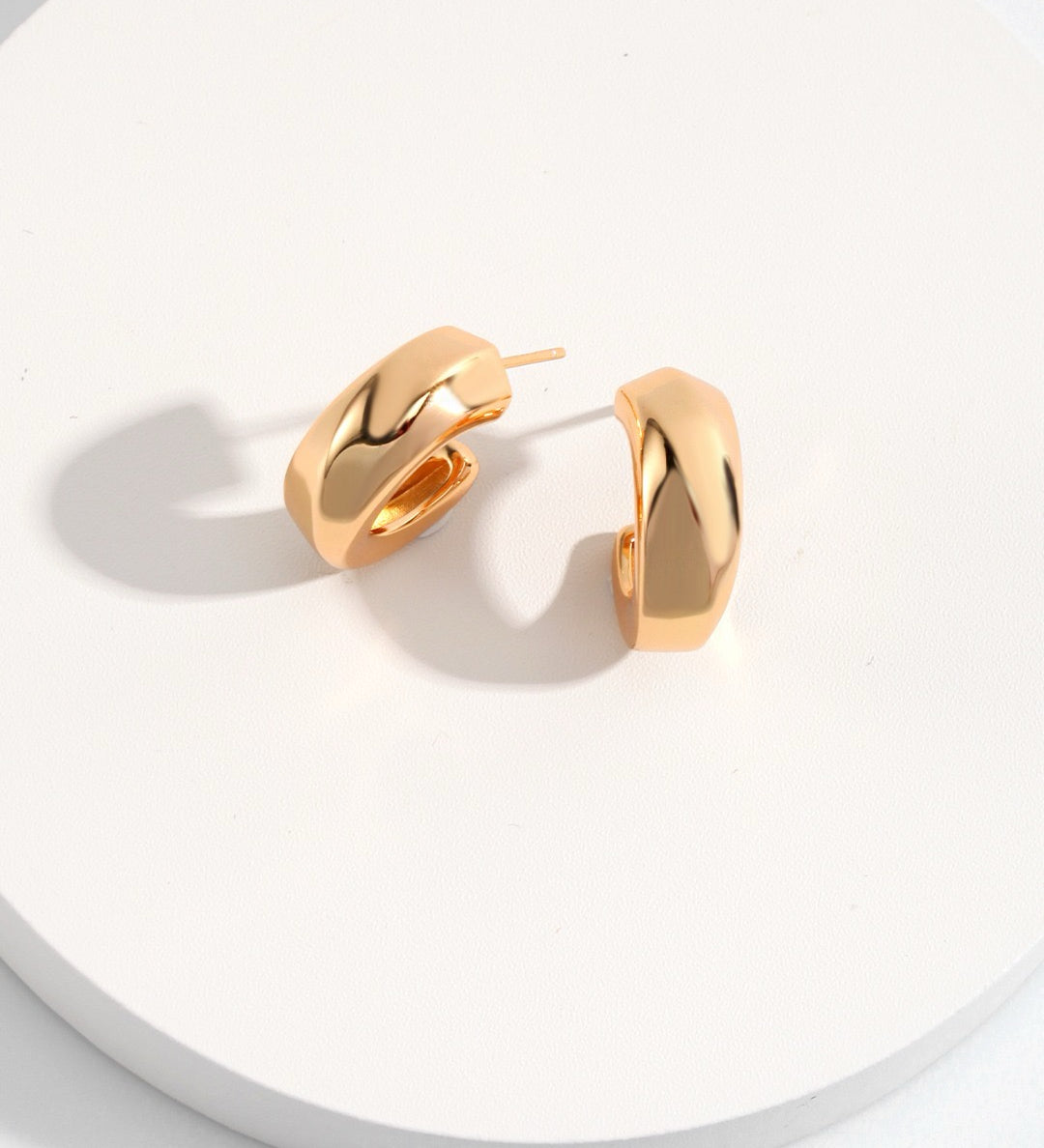 Classic Everyday Essential Hoop Earrings in Gold / Silver