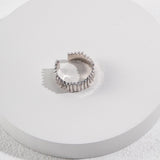 Minimalist Vintage Ribbed Ring - Lena