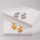 Fairytale Double Heart Earrings