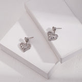 Fairytale Double Heart Earrings