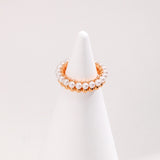 Mini Shell Pearl Gold Ring - Aria