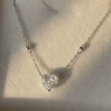 Heart Diamond Necklace