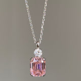 Crystal Pink Necklace