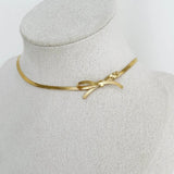 Ribbon Bow Choker