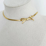 Ribbon Bow Choker