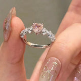 Fall in Love Pink Ring