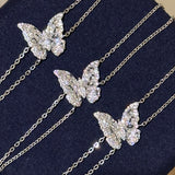 Icy Butterfly Bracelet