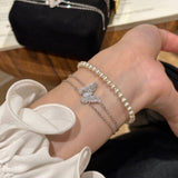 Icy Butterfly Bracelet