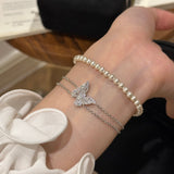 Icy Butterfly Bracelet